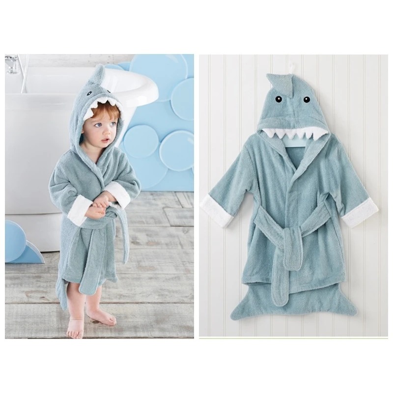 Baby Sleep Suit - Baumwolle Baby Robe Bad Handtuch Cartoon