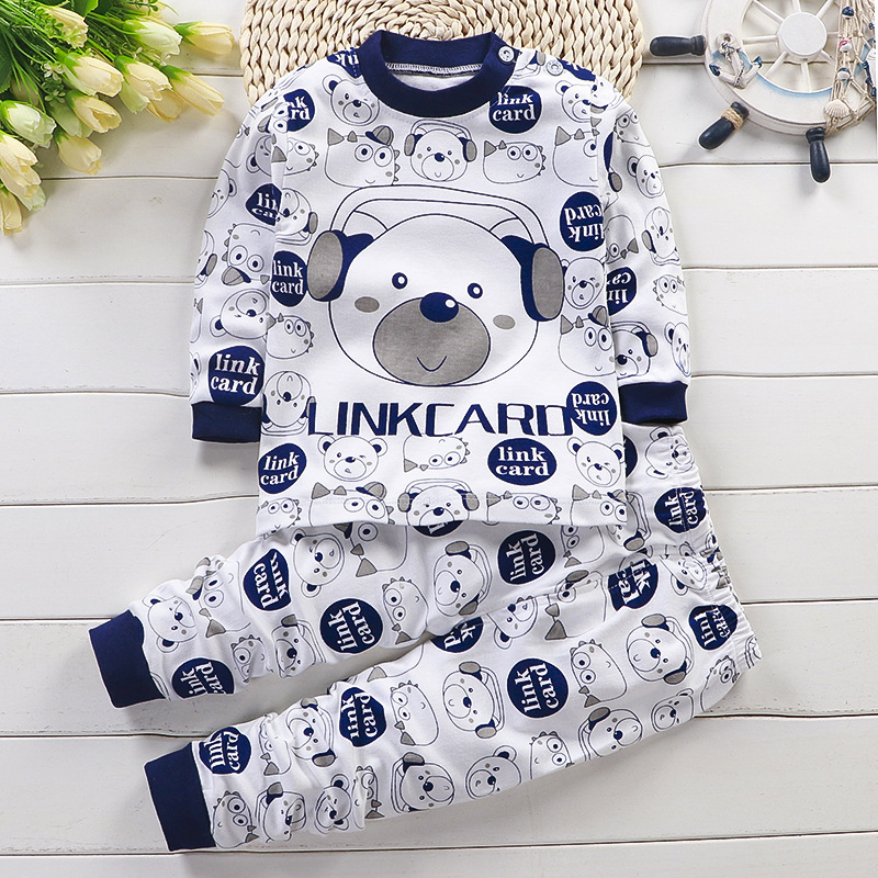 Baby Clothing For Sleep - Herbst Nachtwäsche Pyjamas Für Mädchen Jungen