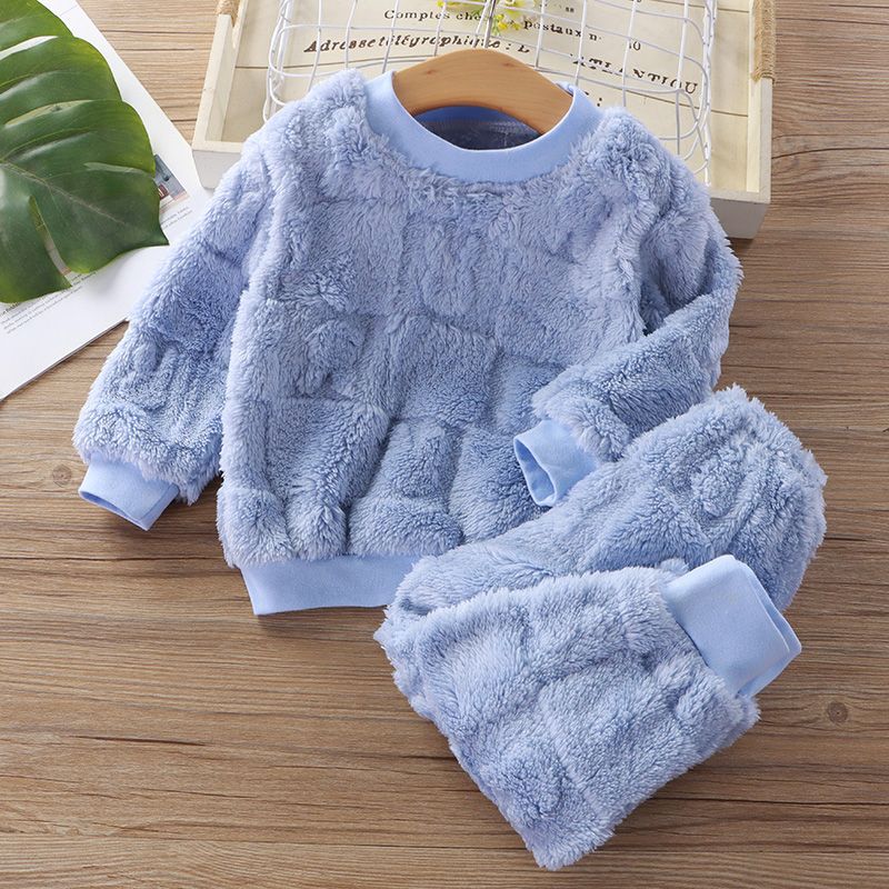 Baby Clothing For Sleep - Herbst Winter Nachtwäsche Flanell Pyjamas Für