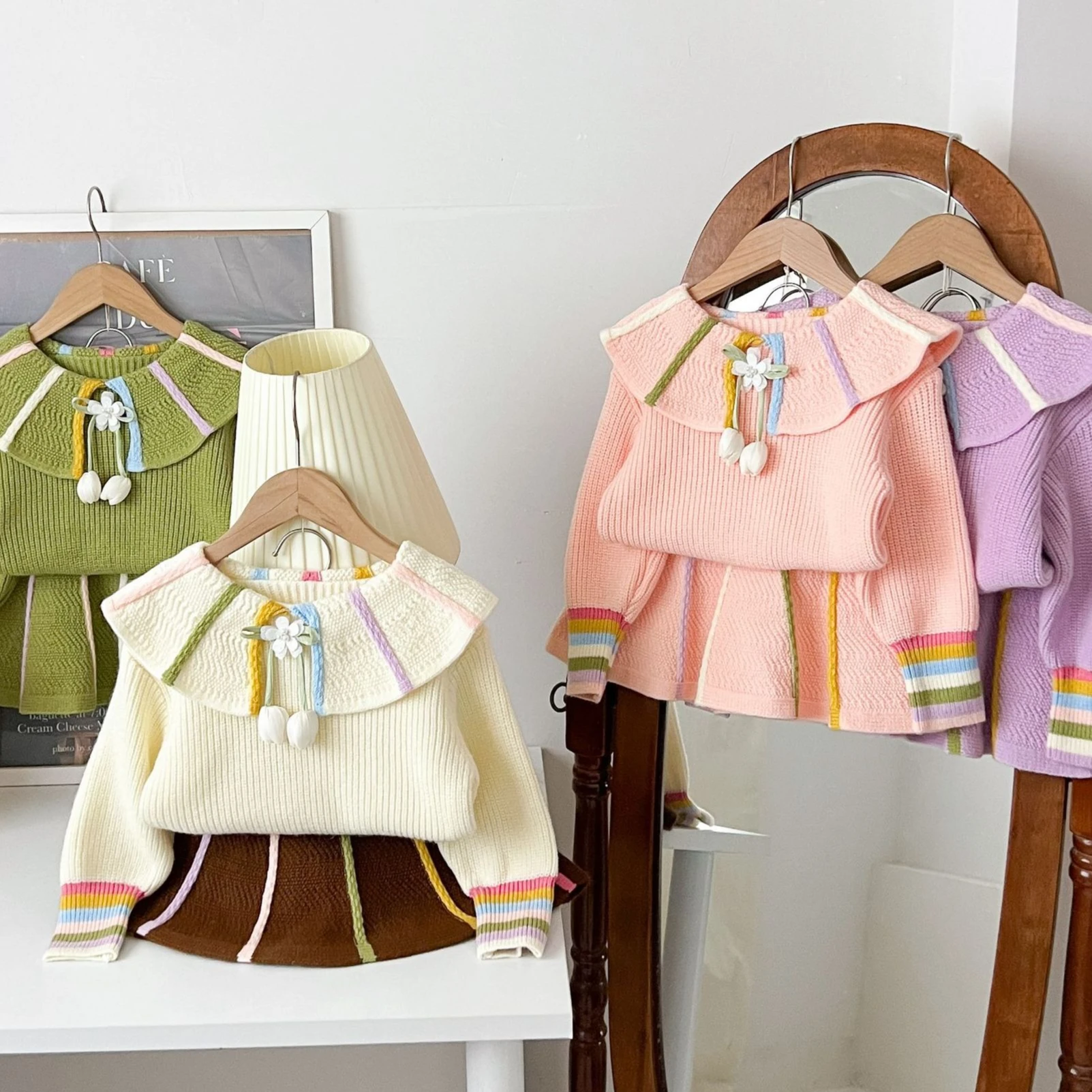 Baby Clothing Jumpers - Mädchenanzug 2026 Frühling und Herbst Neue