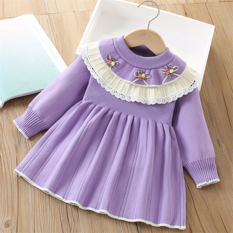 Baby Mädchen Gestrickte Kleid  – Baby Clothing Jumpers Bewertung und Preis