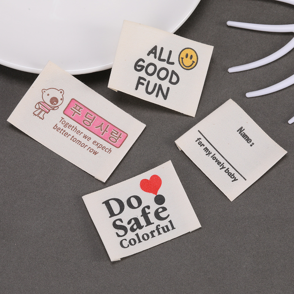 Individuell bedruckte Etikette – Baby Clothing Logo Bewertung und Preis
