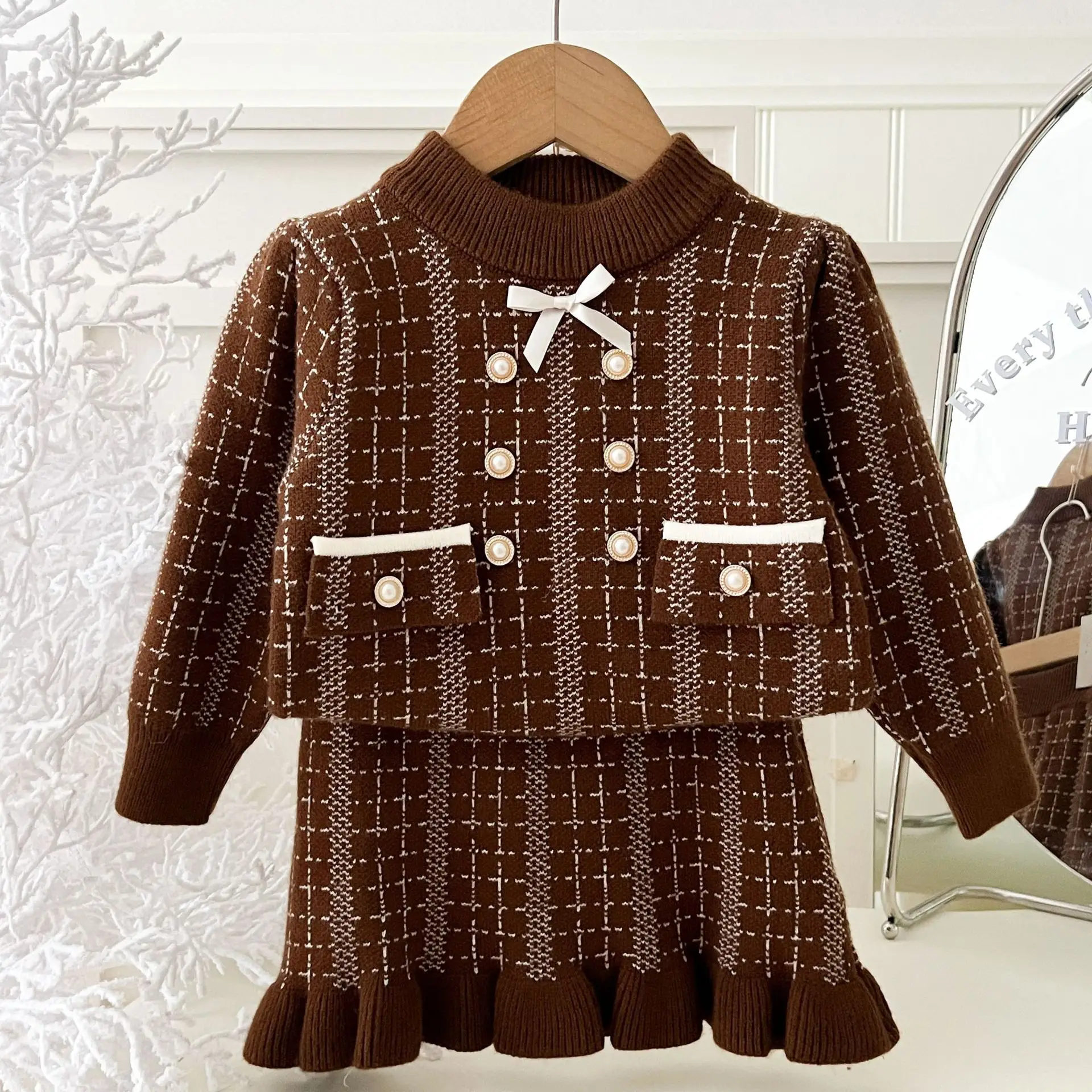 Mädchenanzug 2026 Frühling und – Baby Clothing Jumpers Bewertung und Preis