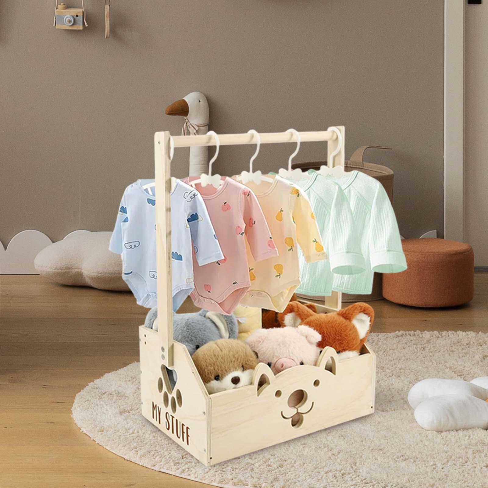 Holz-Aufbewahrungskiste, Baby- – Baby Clothing Rental Bewertung und Preis